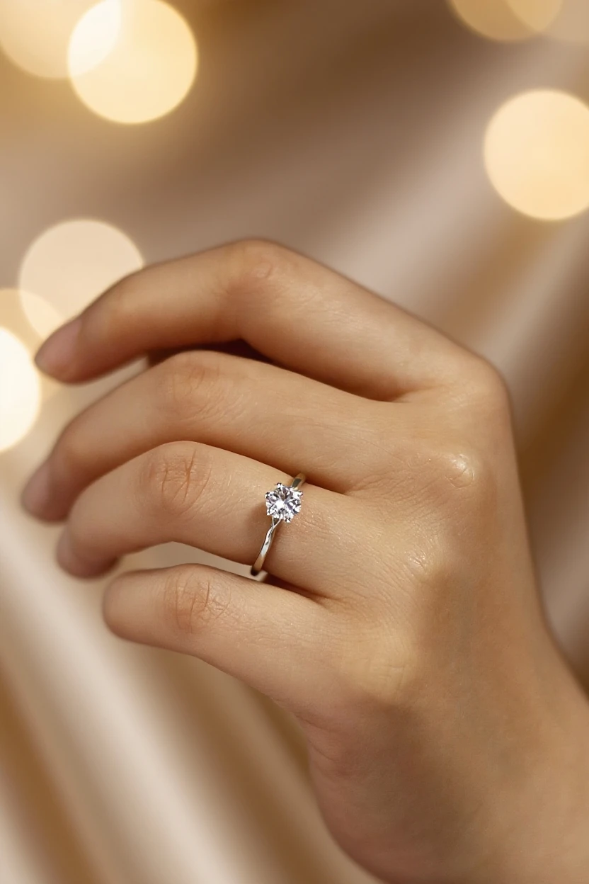 Sterling Silver Zirconia Ring