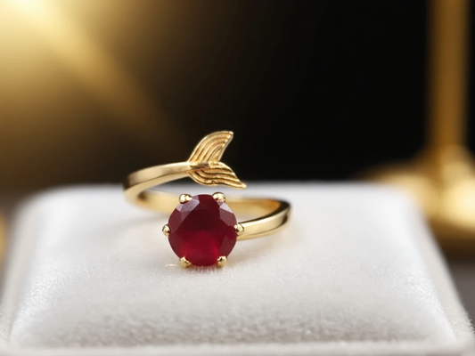 Mermaid Gold Plated Ring