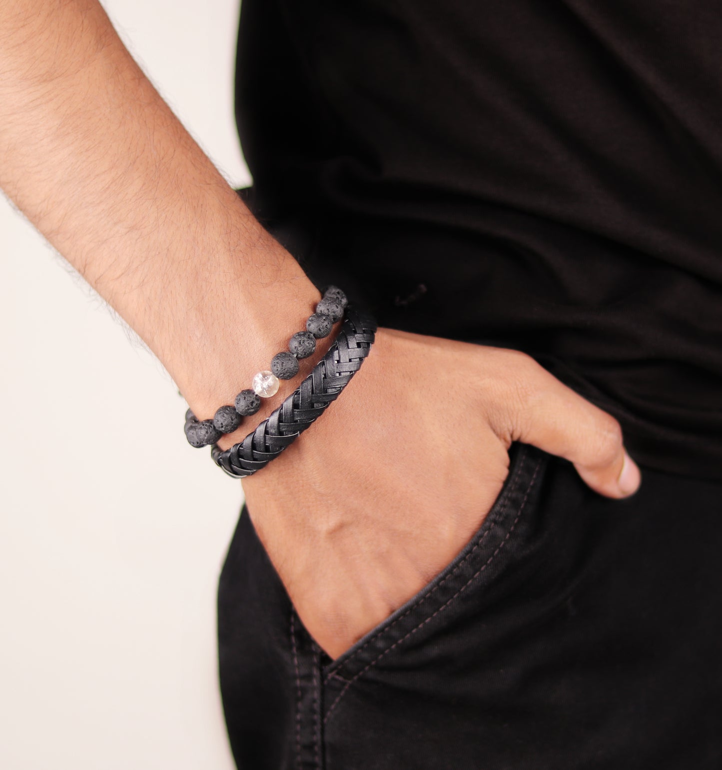 Lava Rock Bracelet