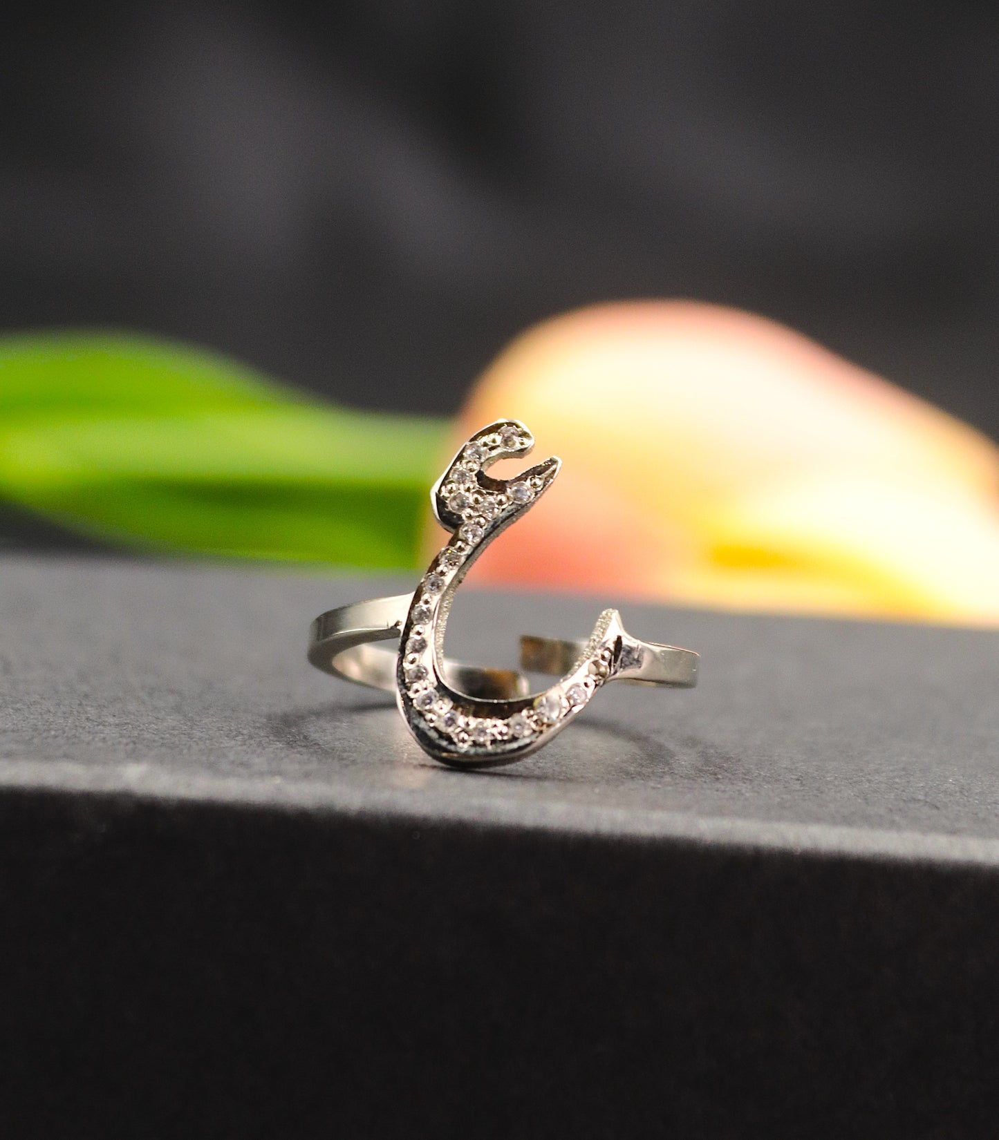 Arabic Letter Ring