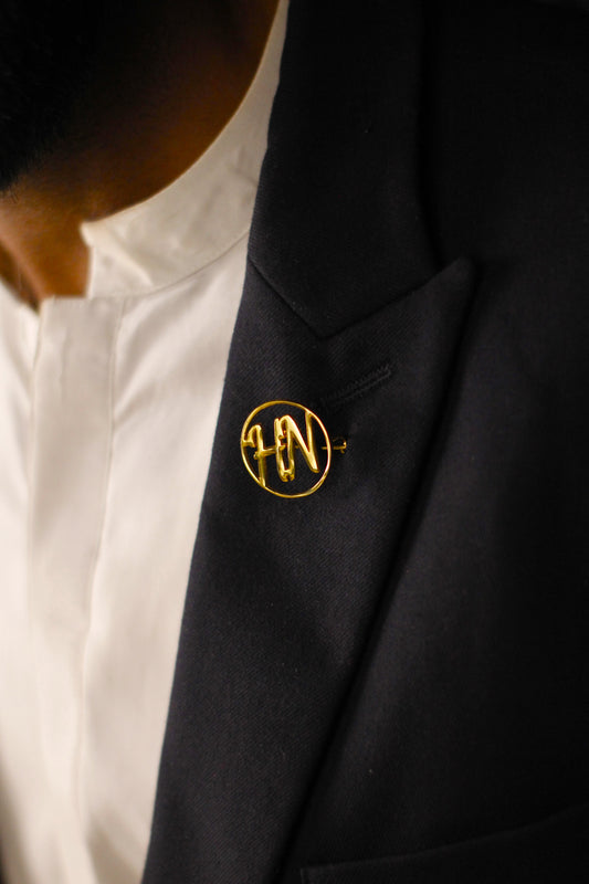 Customise Monogram Pin