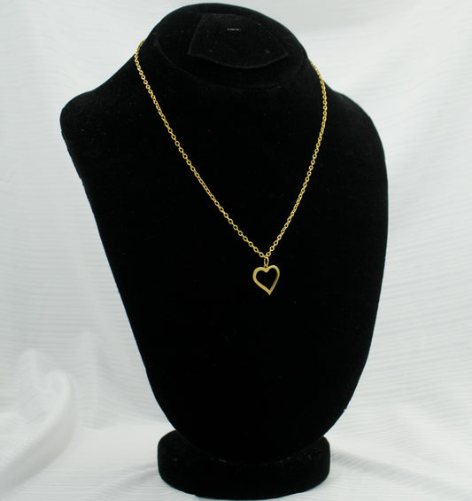 Open Heart Necklace