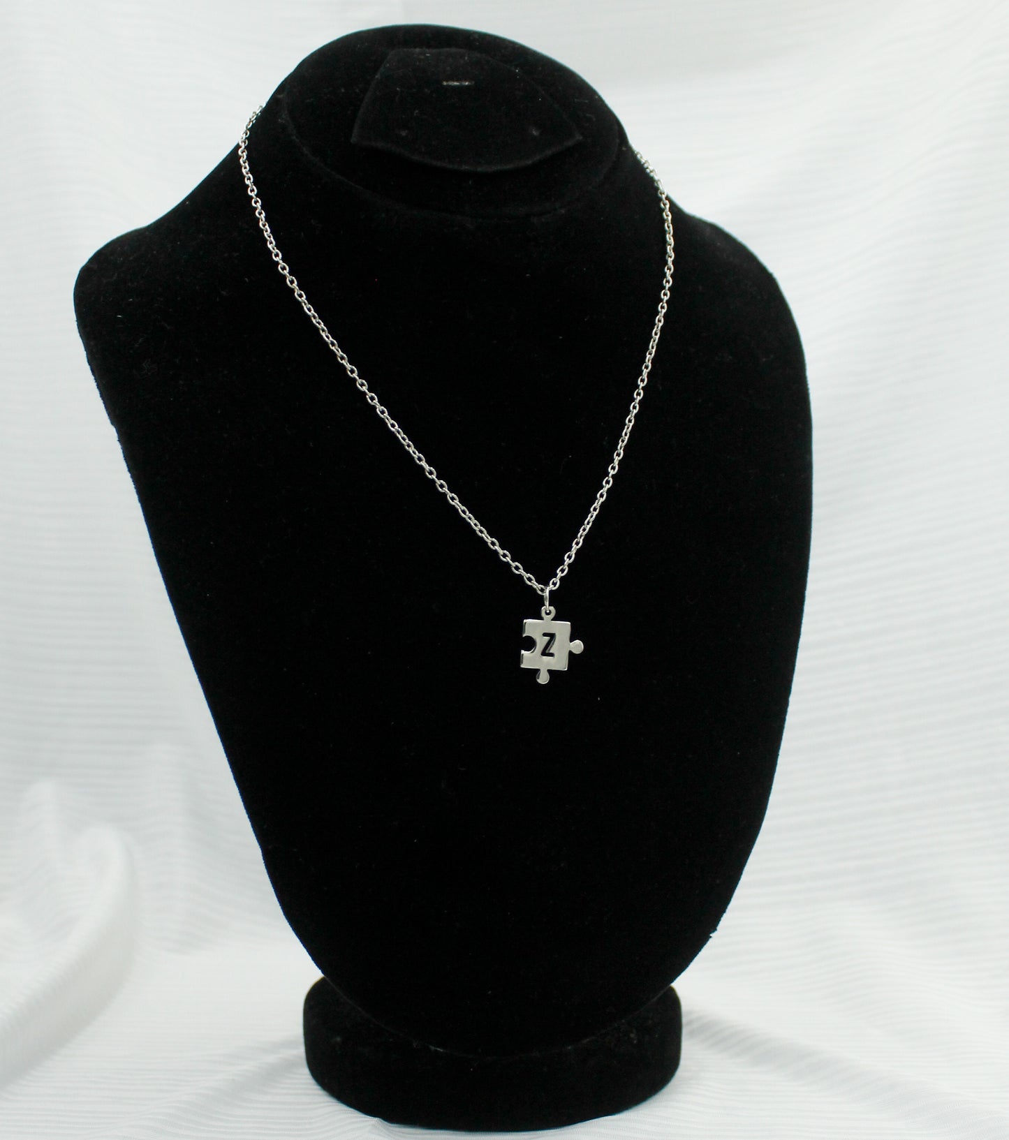 Engraved Puzzle Necklace