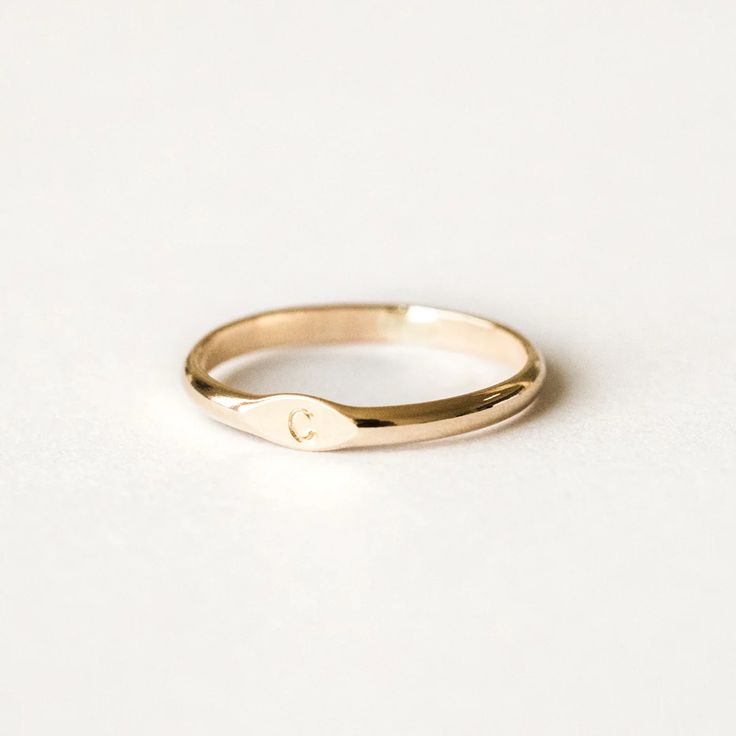 Initial Letter Ring
