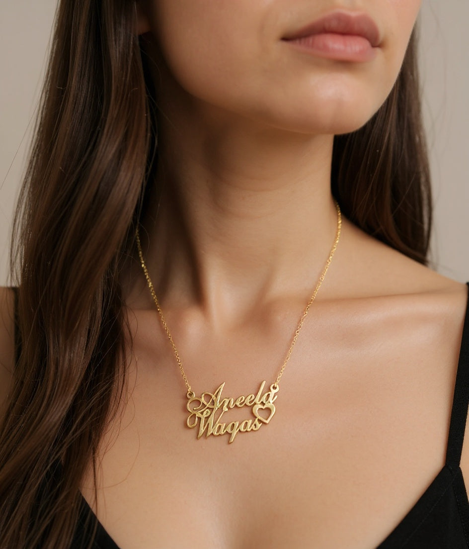 Heart Name Necklace