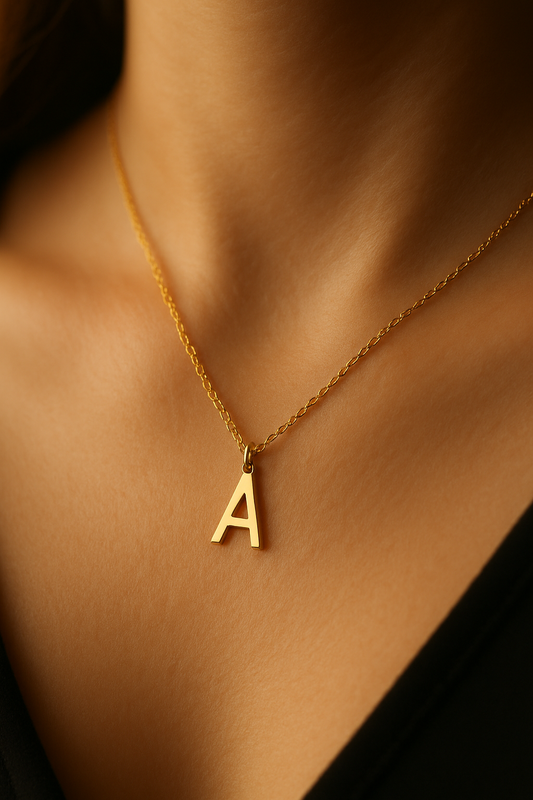 Initial Letter Necklace