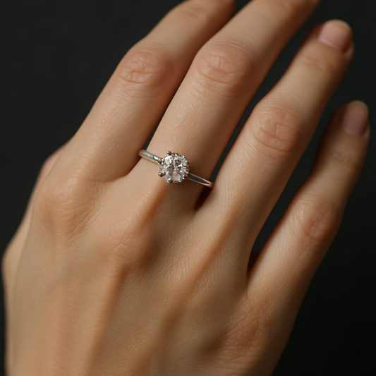 Sterling Silver Zirconia Ring