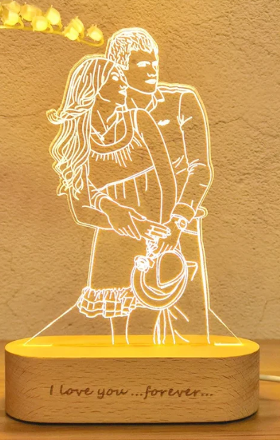 Personalizaed Photo Lamp