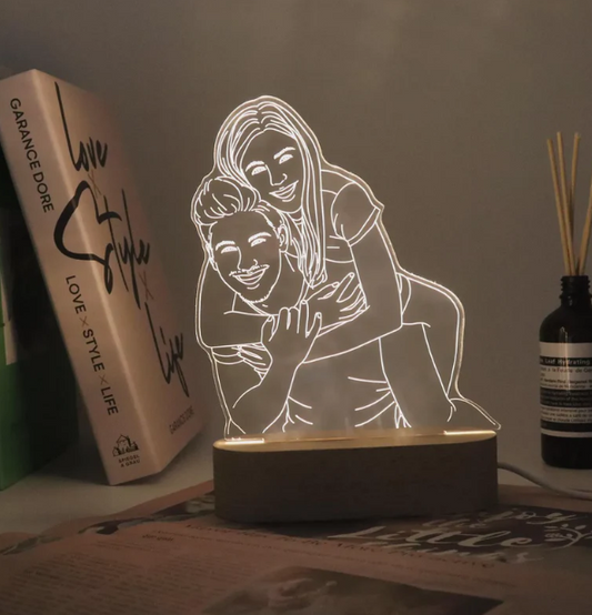 Personalizaed Photo Lamp