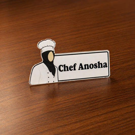 Chef Name Pin