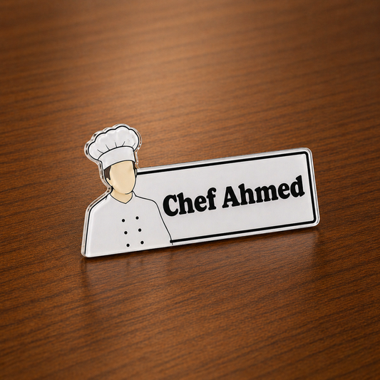 Chef Name Pin