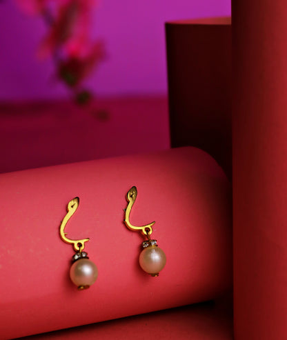 Arabic Letter Earrings