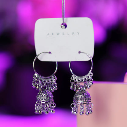 SilverHoop Jhumky
