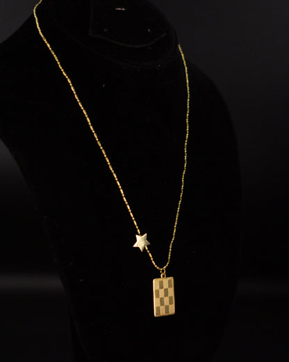 Star Grid Necklace