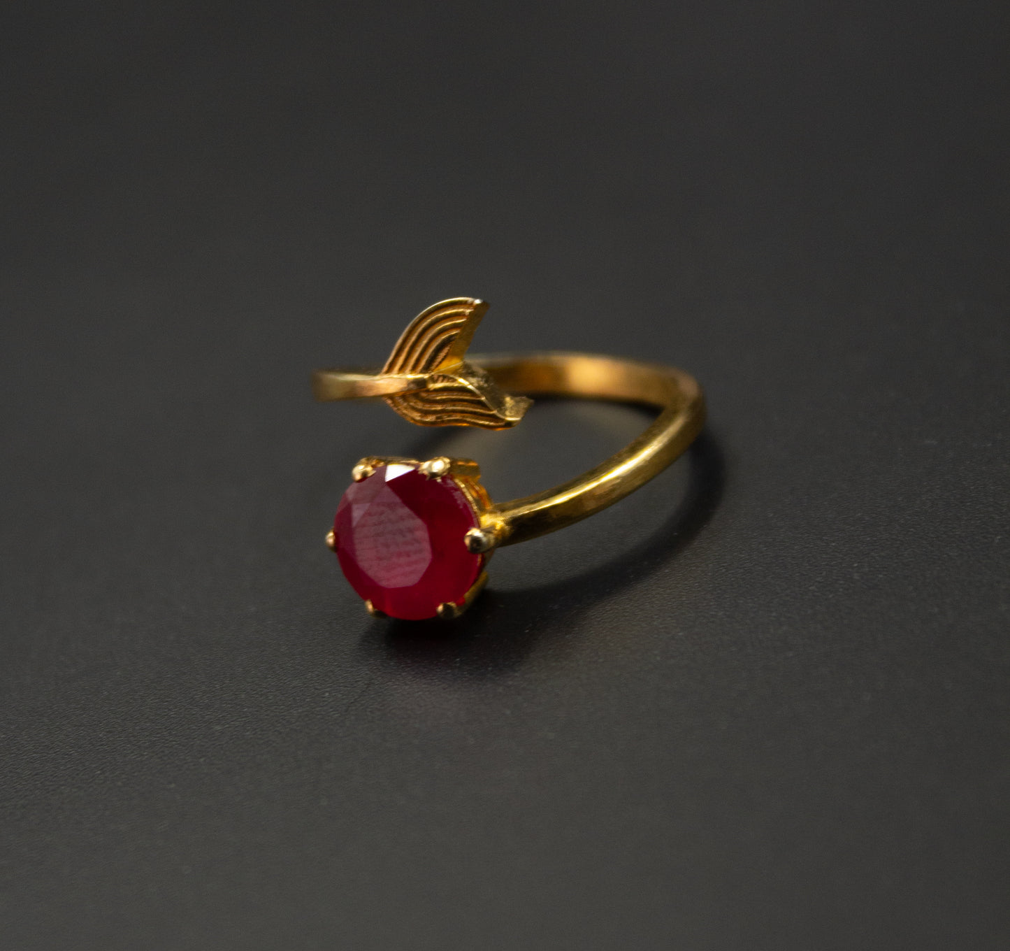 Mermaid Gold Plated Ring