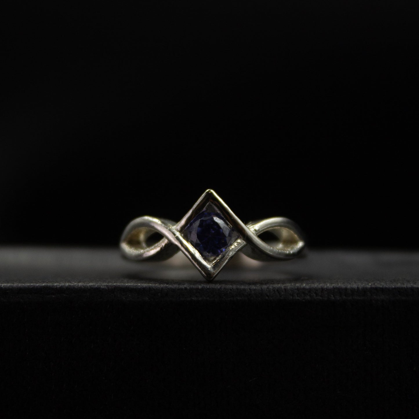 Alexandrite Chevron Ring