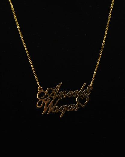 Heart Name Necklace
