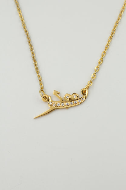 Diamond Initial Necklace