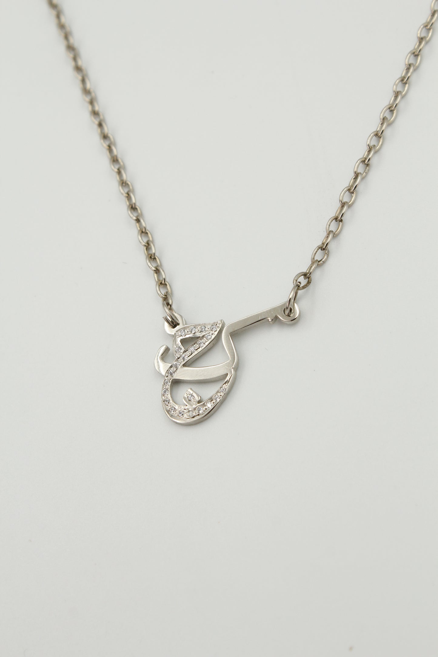 Diamond Initial Necklace