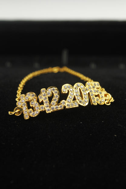Custom Date Bracelet