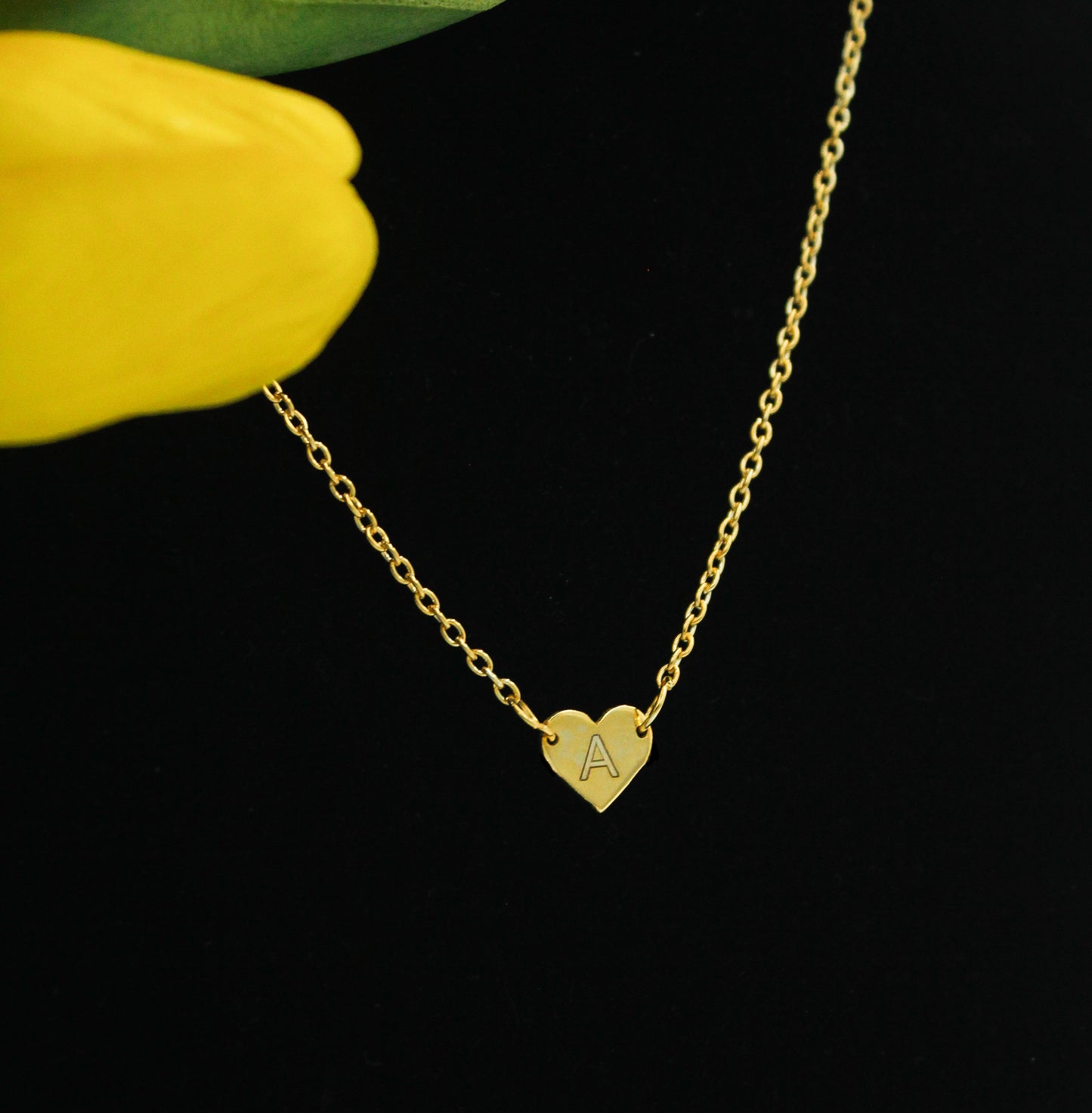 Engraved Heart Necklace