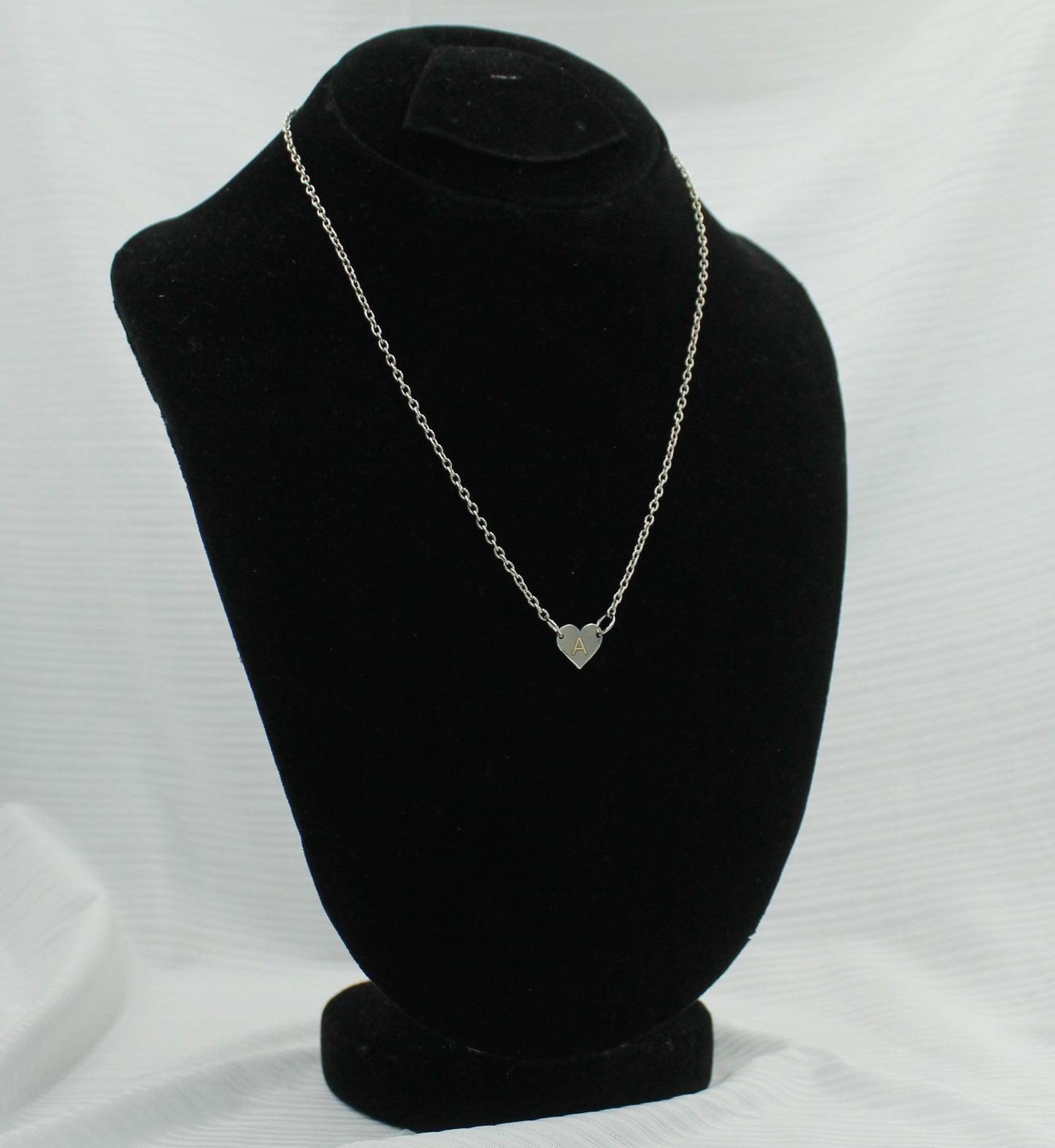 Engraved Heart Necklace