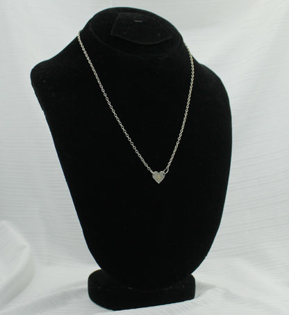 Engraved Heart Necklace