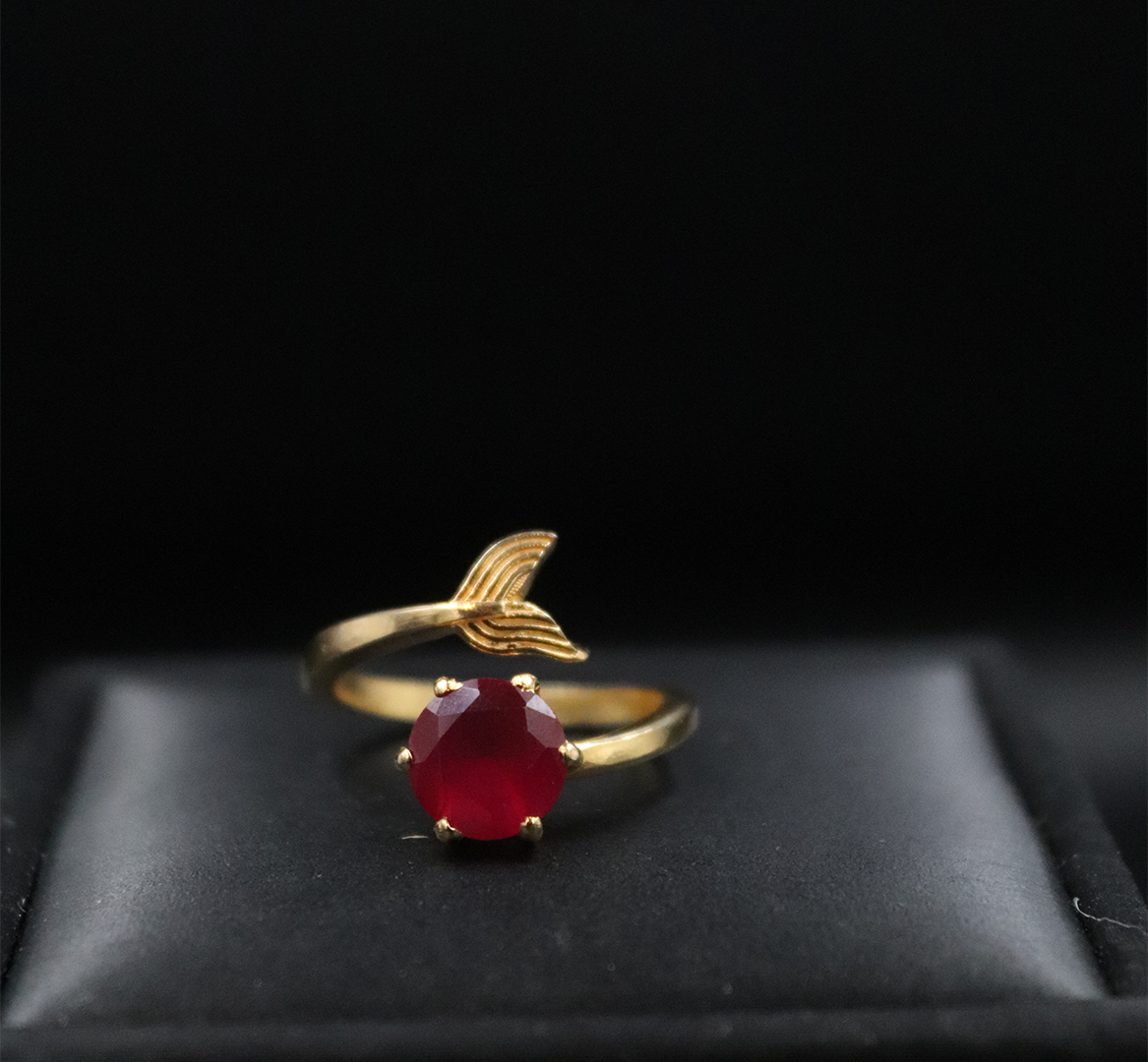 Mermaid Gold Plated Ring