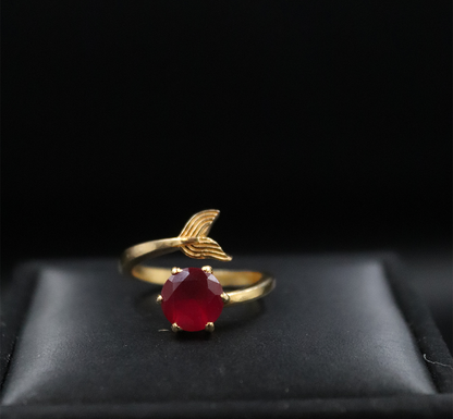 Mermaid Gold Plated Ring