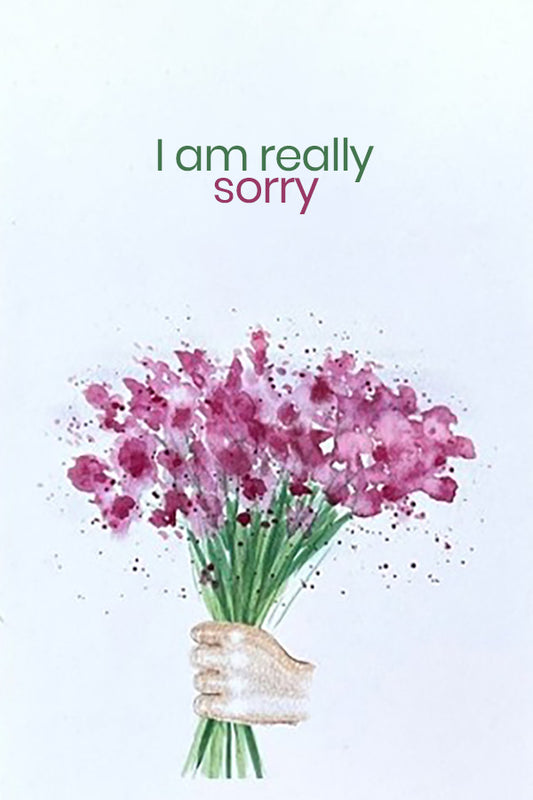 I am really sorry