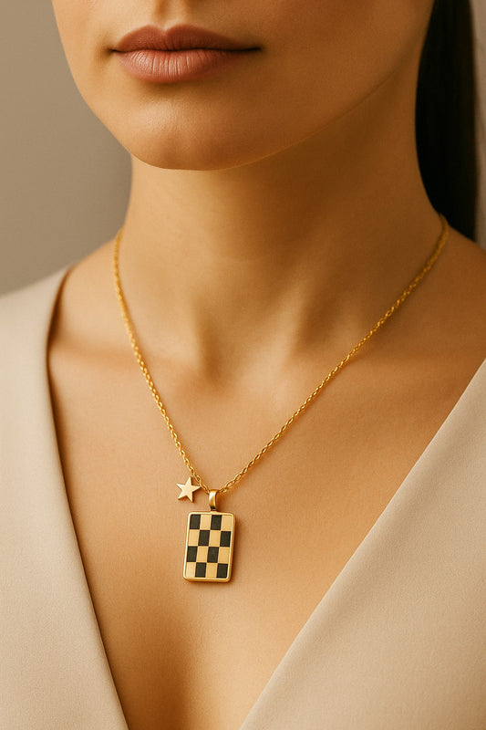 Star Grid Necklace