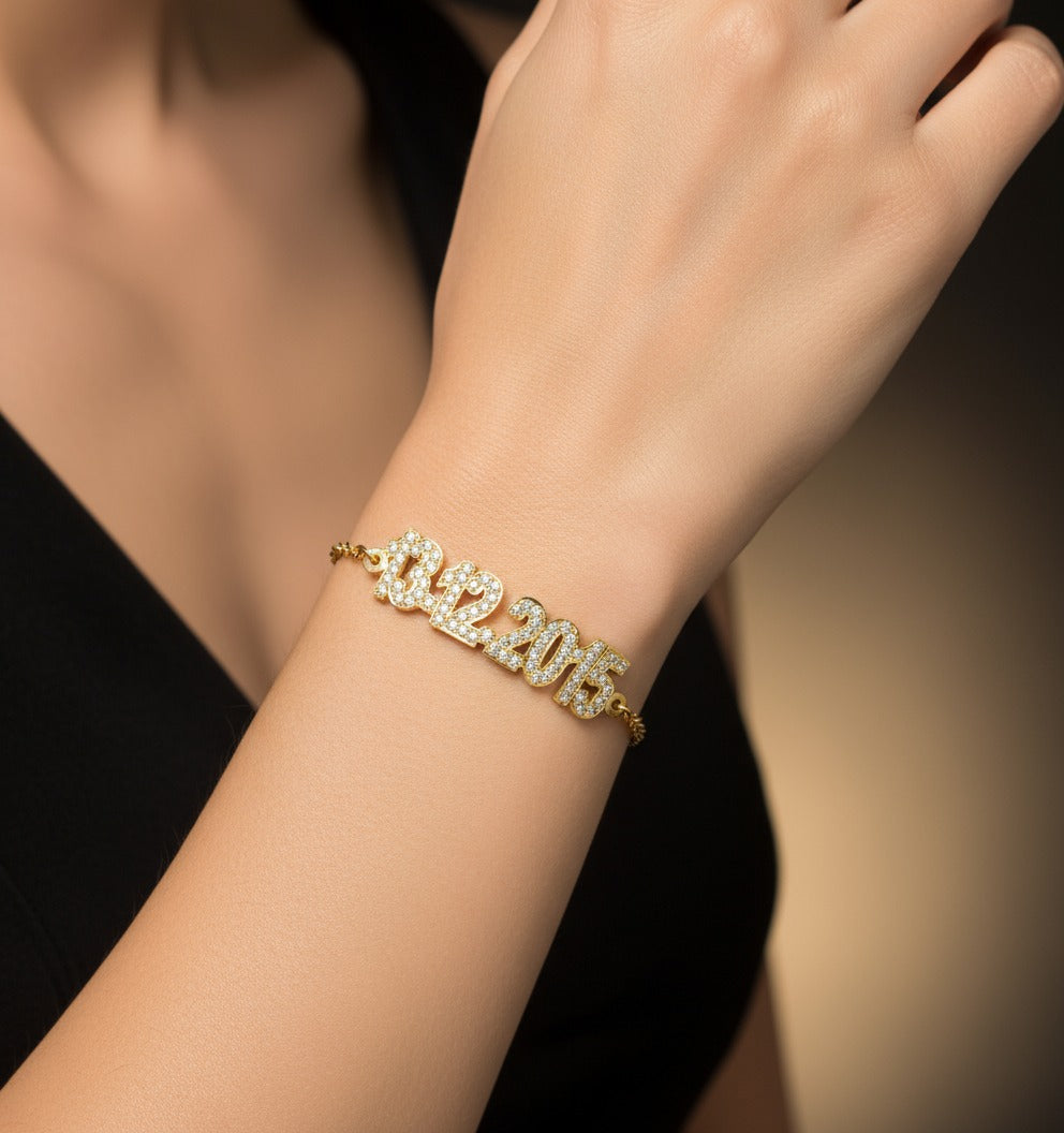 Custom Date Bracelet