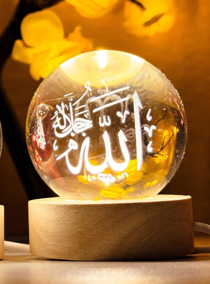 3D Crystal Ball Lamp