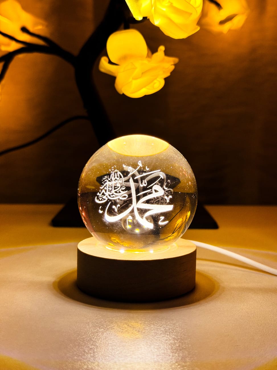 3D Crystal Ball Lamp