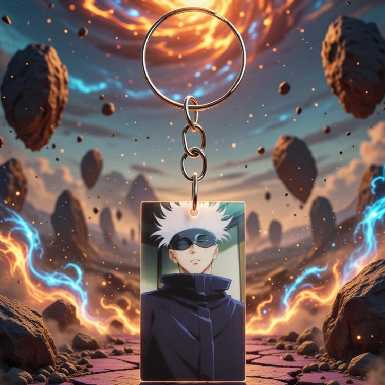 Void Rift Sorcerer Keychain