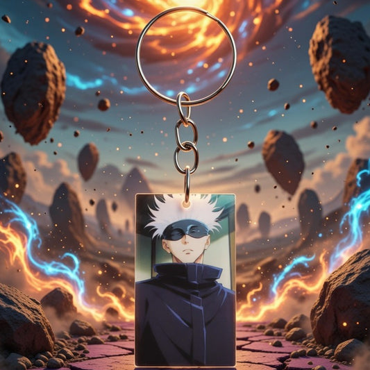Void Rift Sorcerer Keychain
