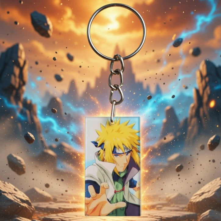 Storm Flash Hero Keychain