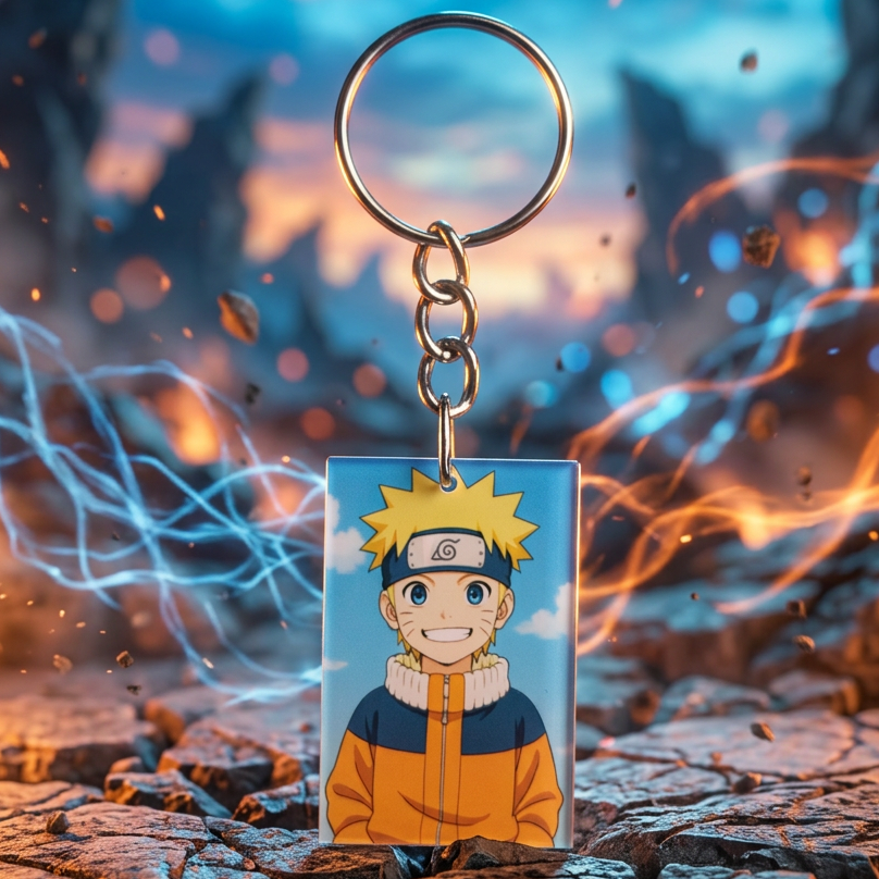 Lightning Ninja Spirit Keychain