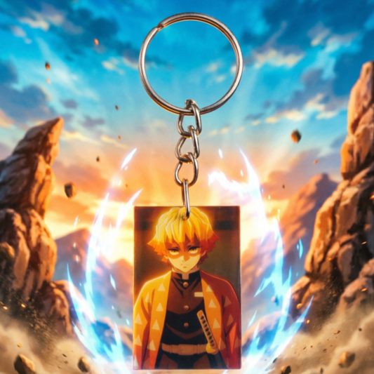 Blazing Thunder Slayer Keychain