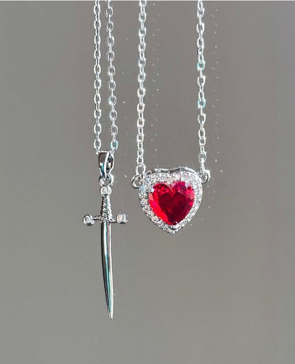 Heart Sword Pendant