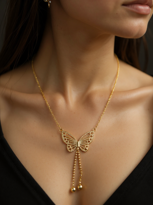 Flutter Butterfly Necklace