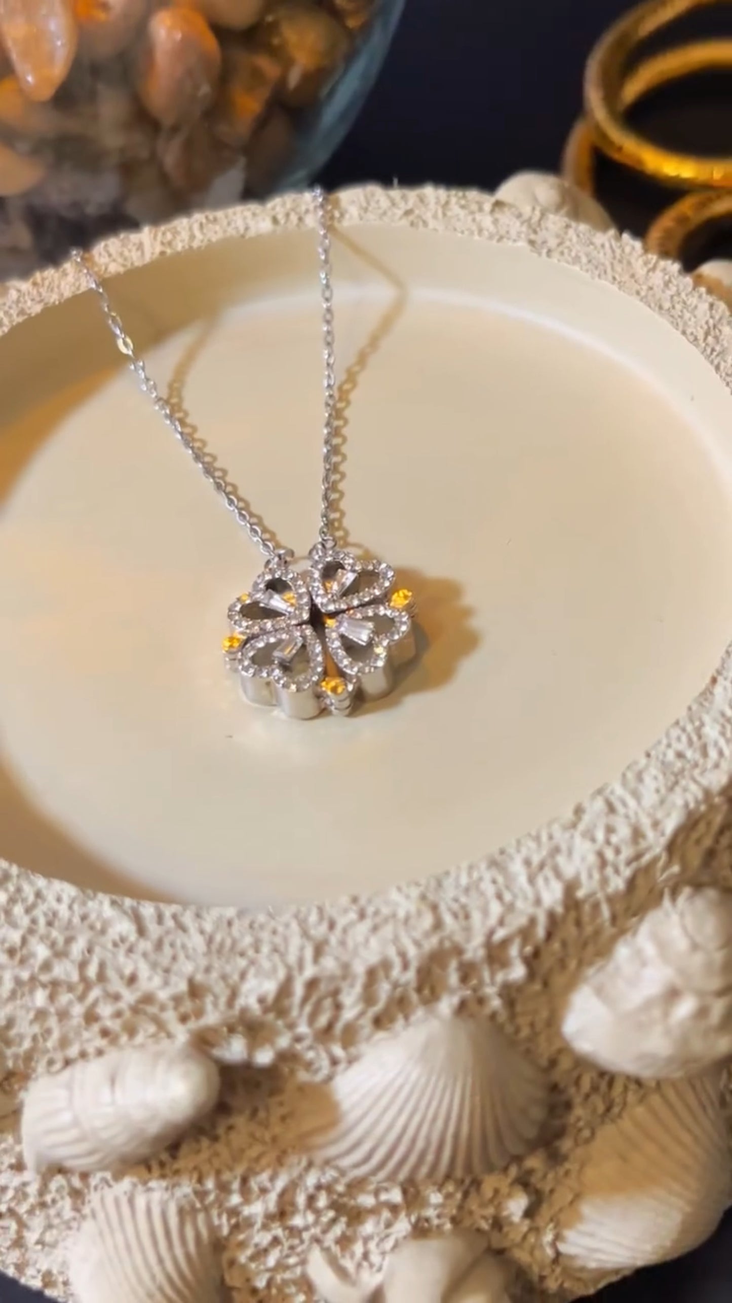 Magnetic Heart Necklace