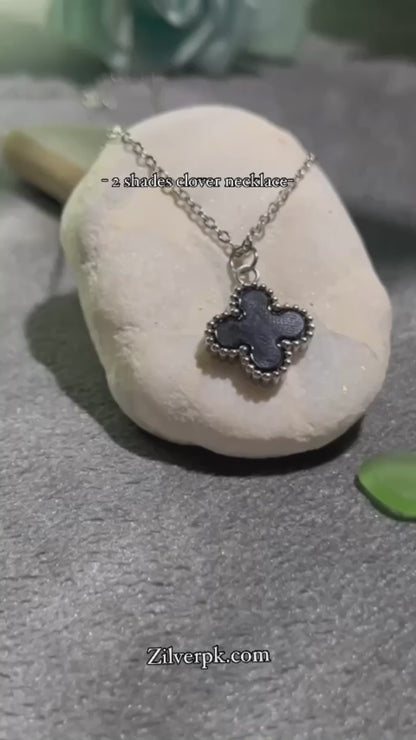 Dual Clover Necklace